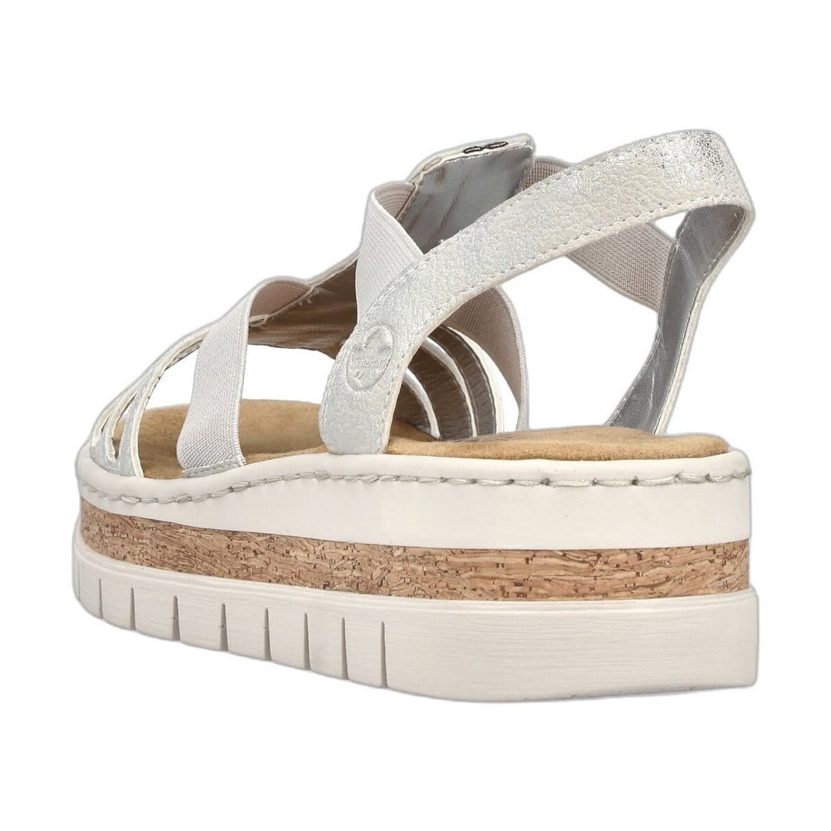 Women's Platforms Rieker Gray