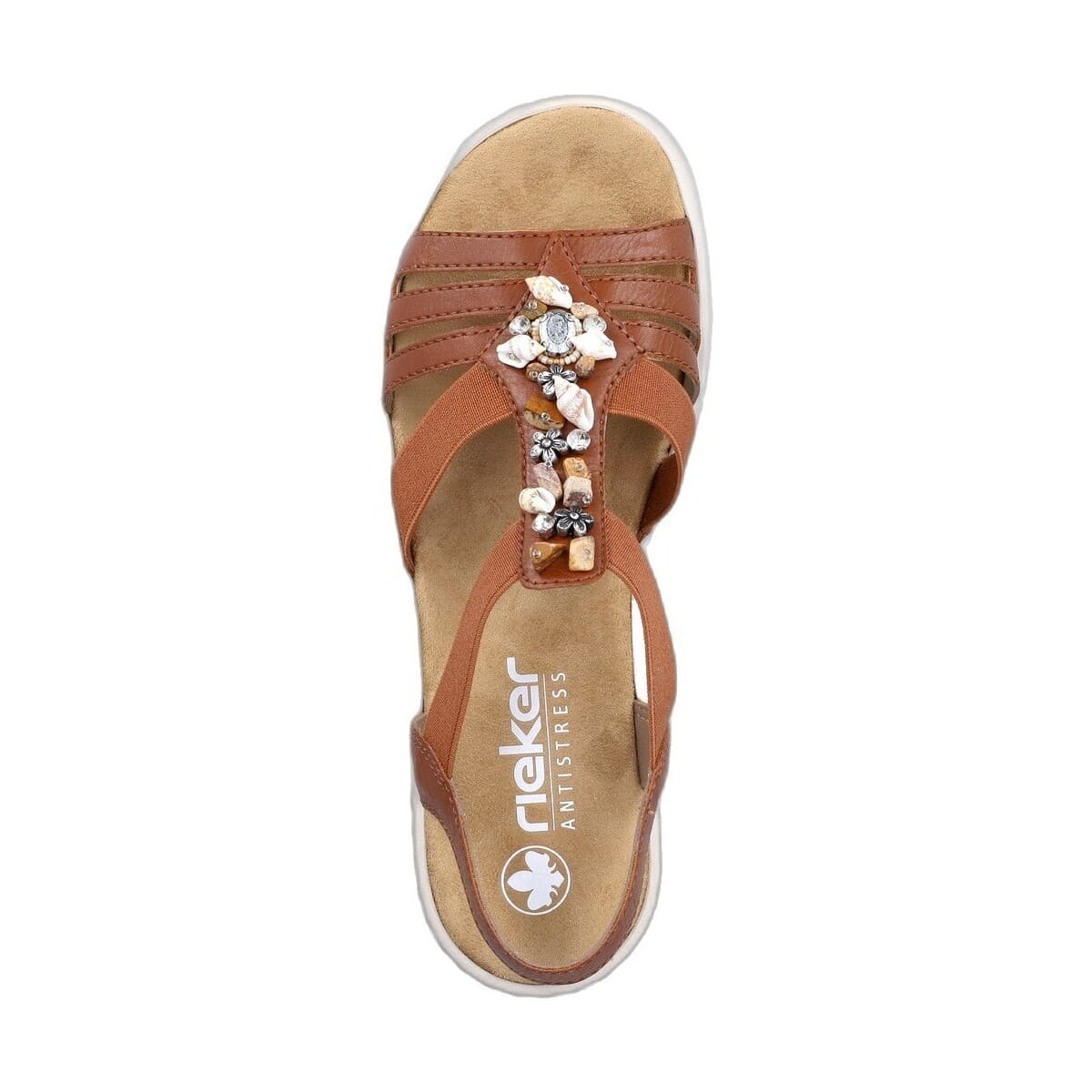 Women's Platforms Rieker Brown