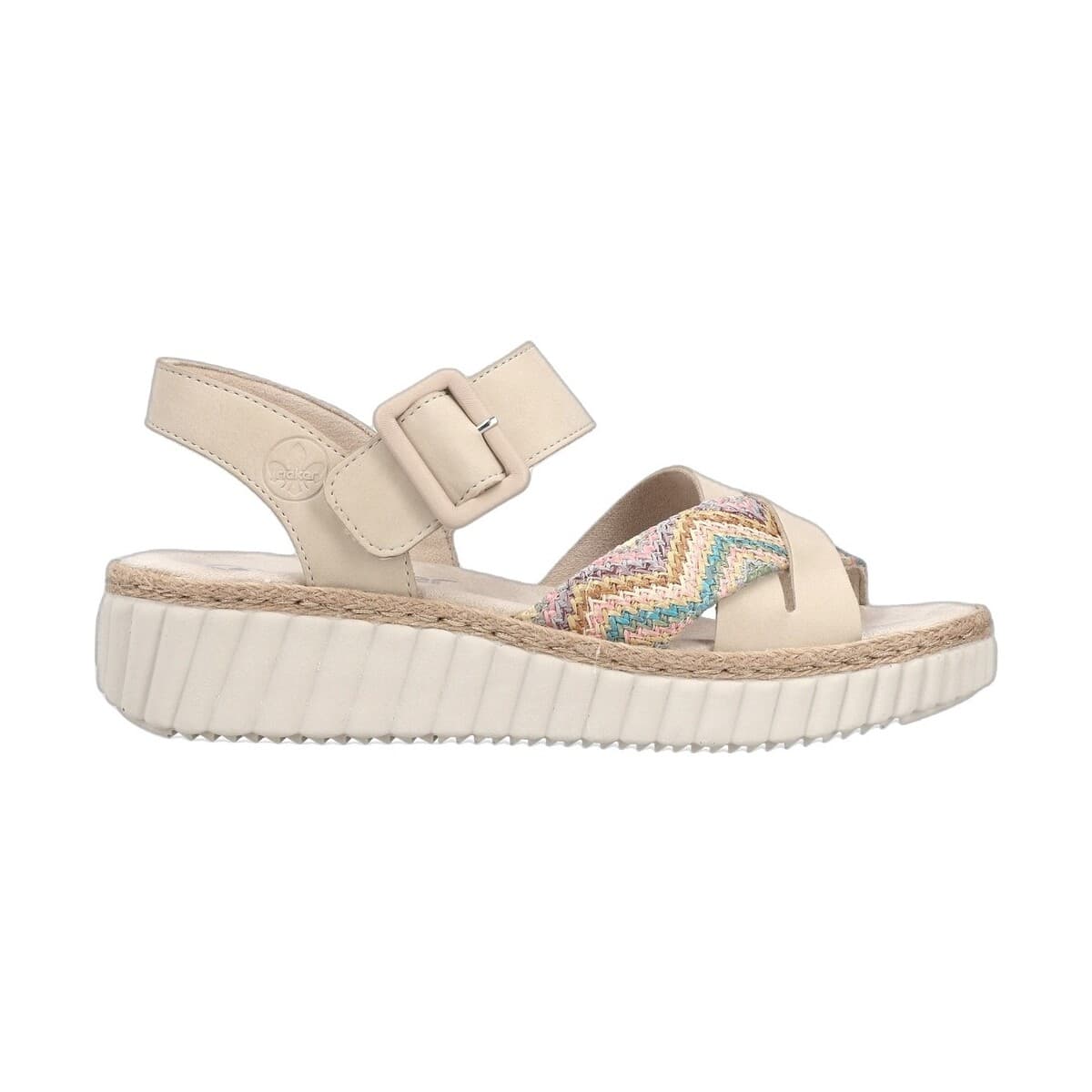 Women's Platforms Rieker Beige