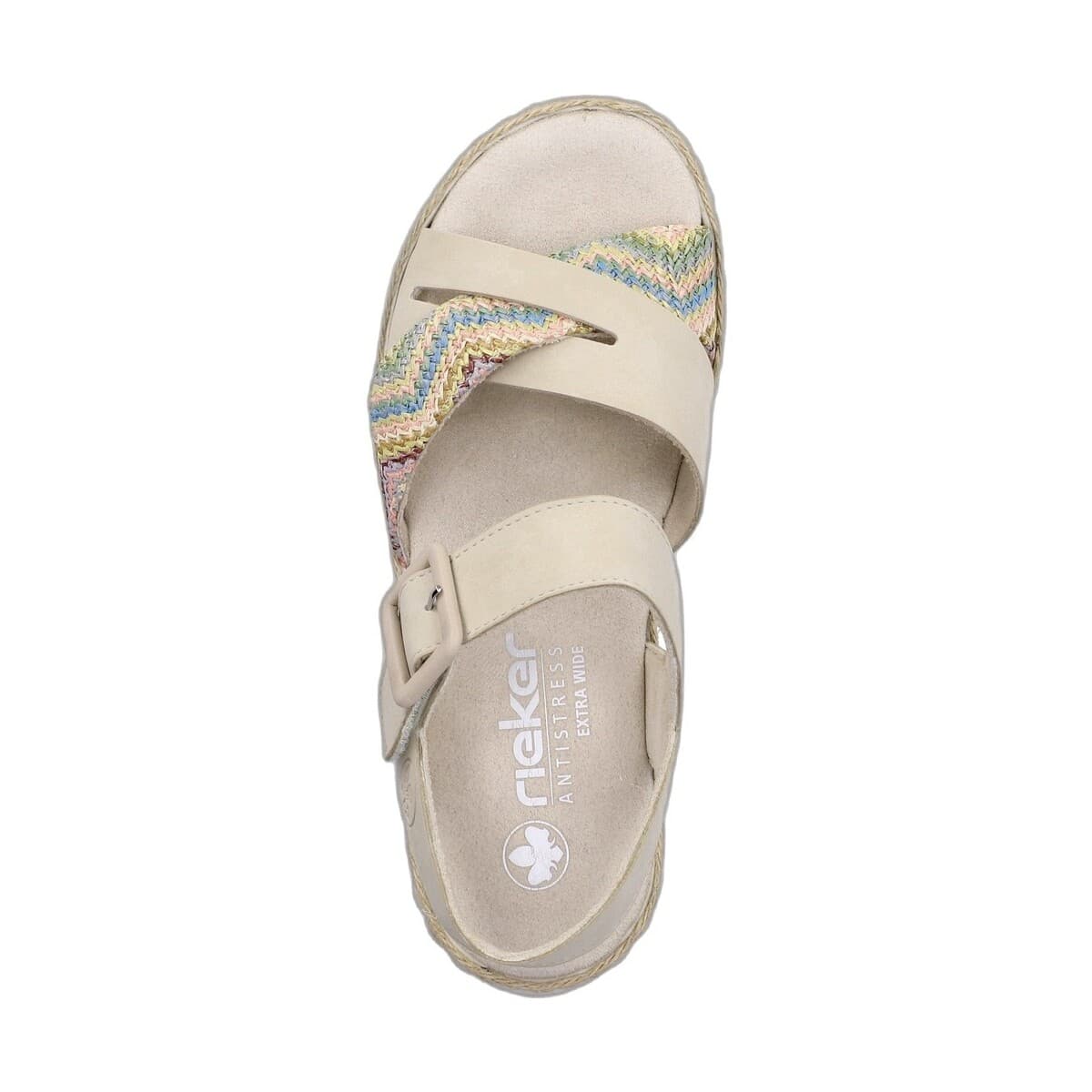 Women's Platforms Rieker Beige