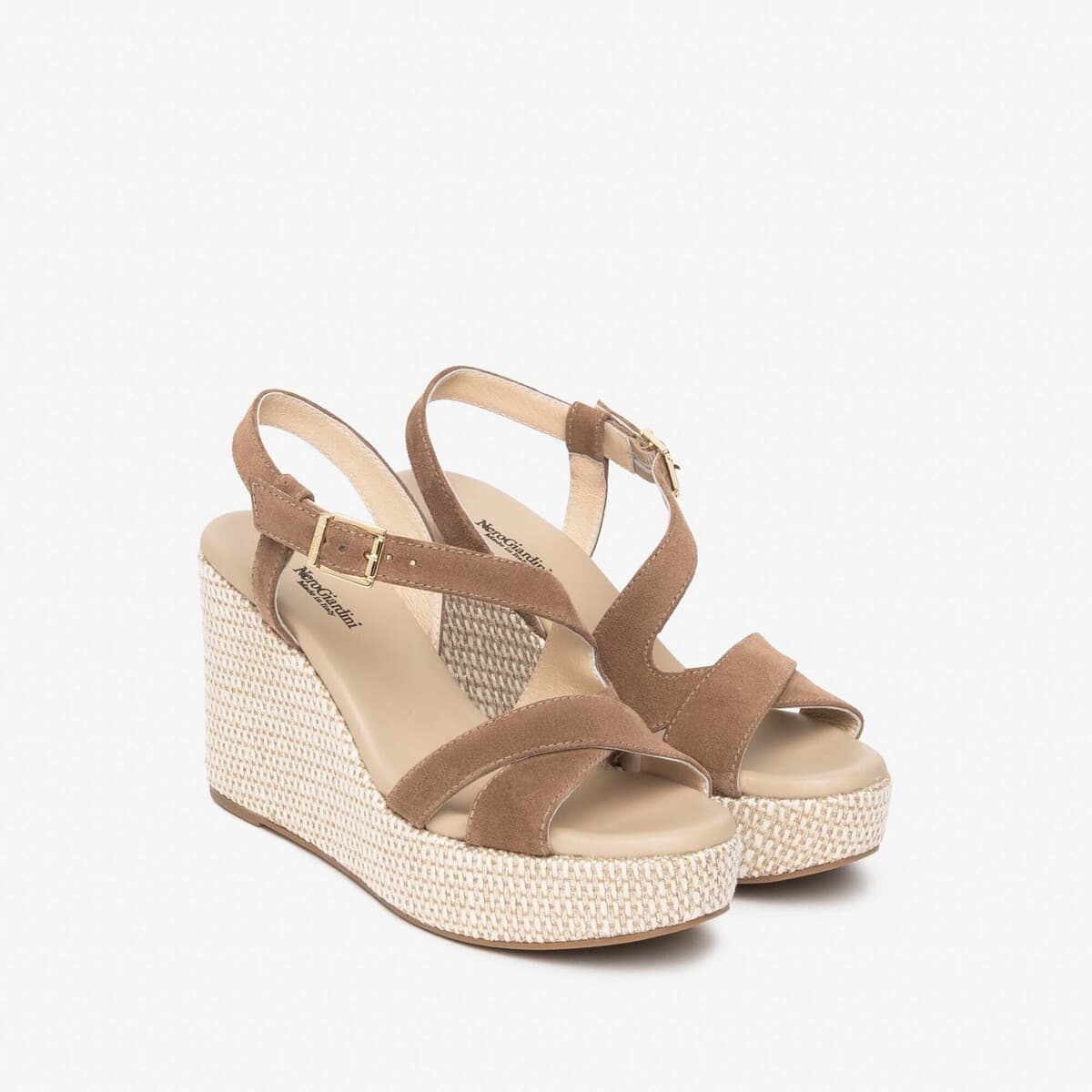 Women's Platforms NeroGiardini Brown