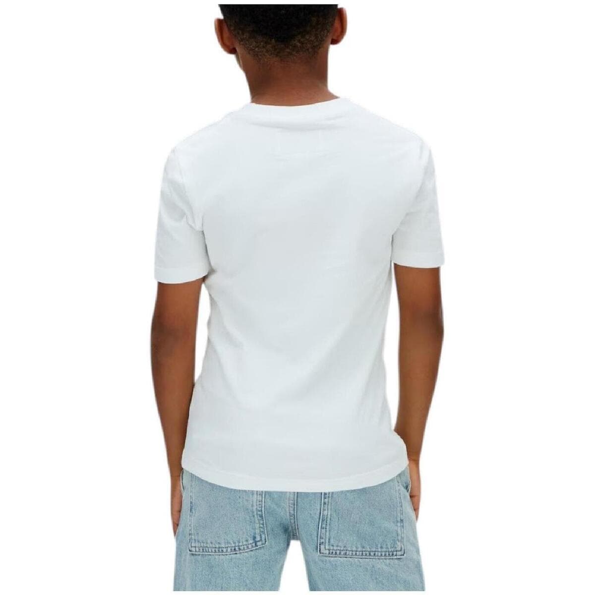 Boys' T-Shirts Calvin Klein White