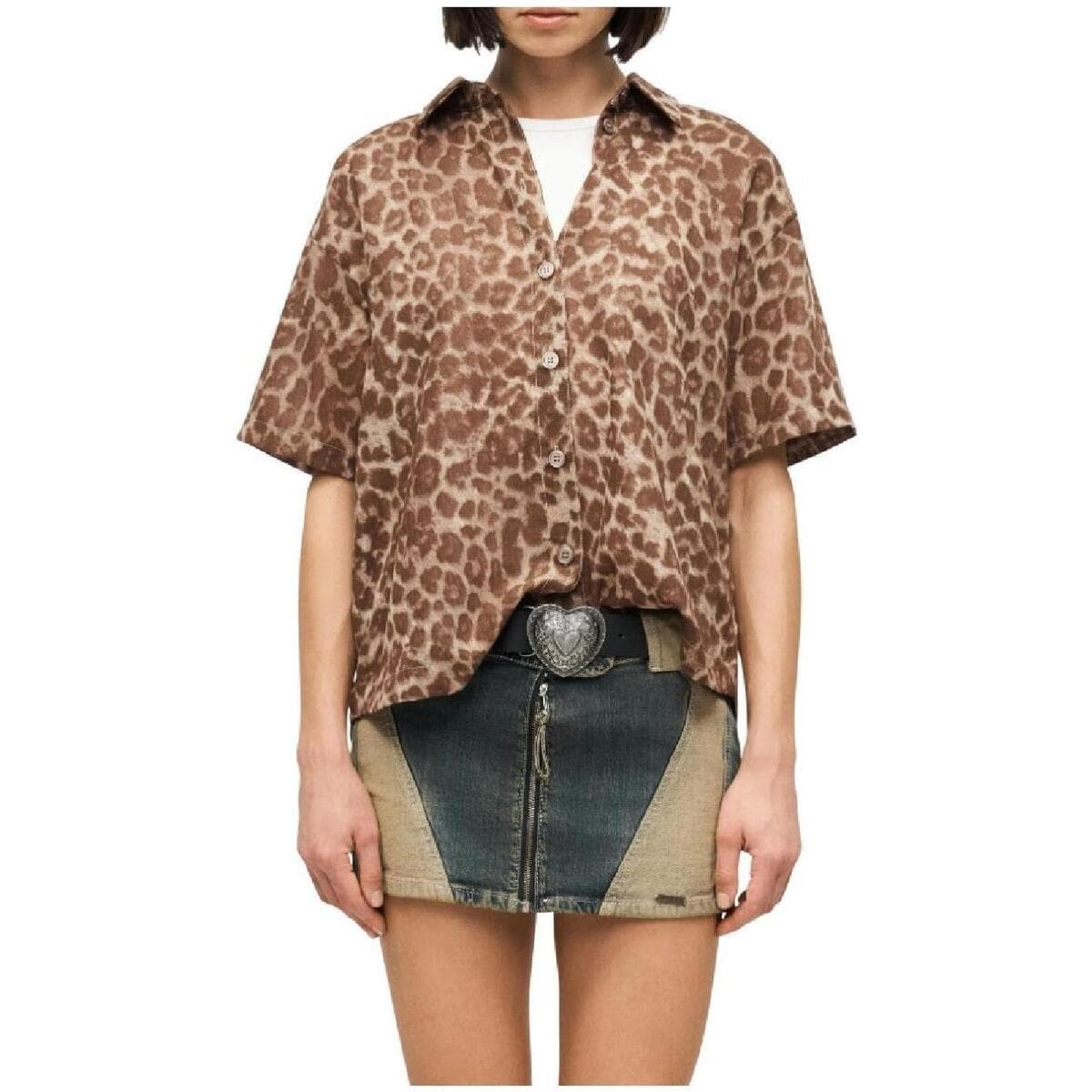 Women's Shirts JJXX Brown