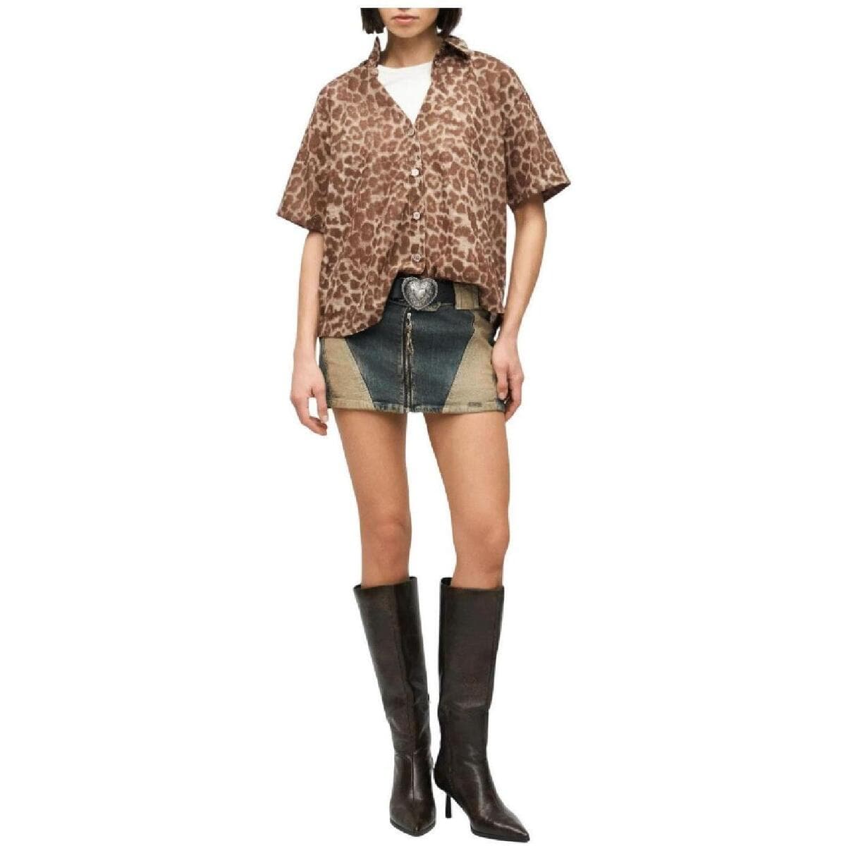 Women's Shirts JJXX Brown