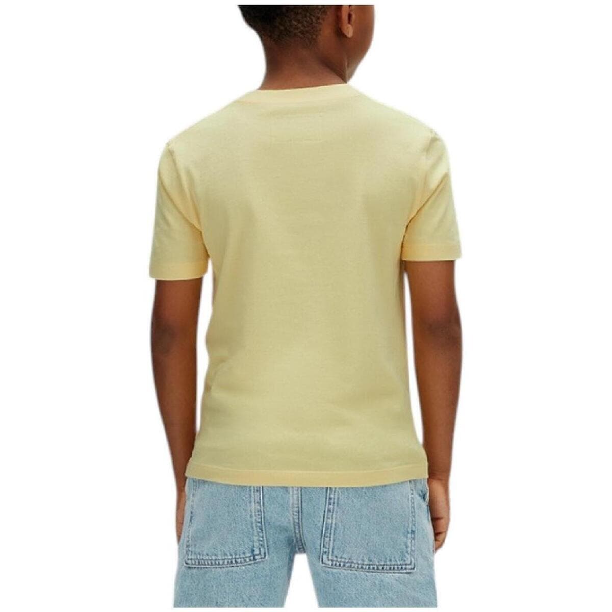 Boys' T-Shirts Calvin Klein Yellow