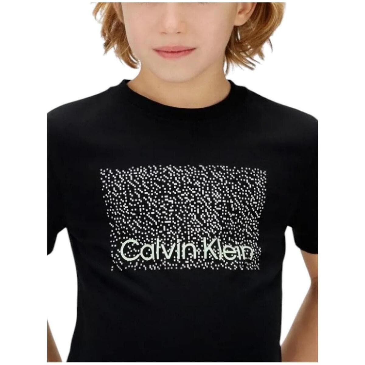 Boys' T-Shirts Calvin Klein Black