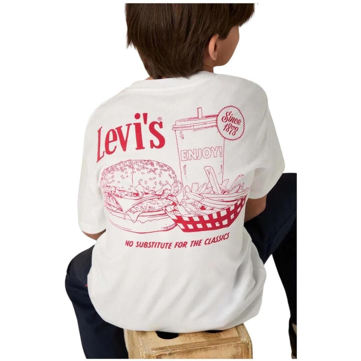 Boys' T-Shirts Levis White