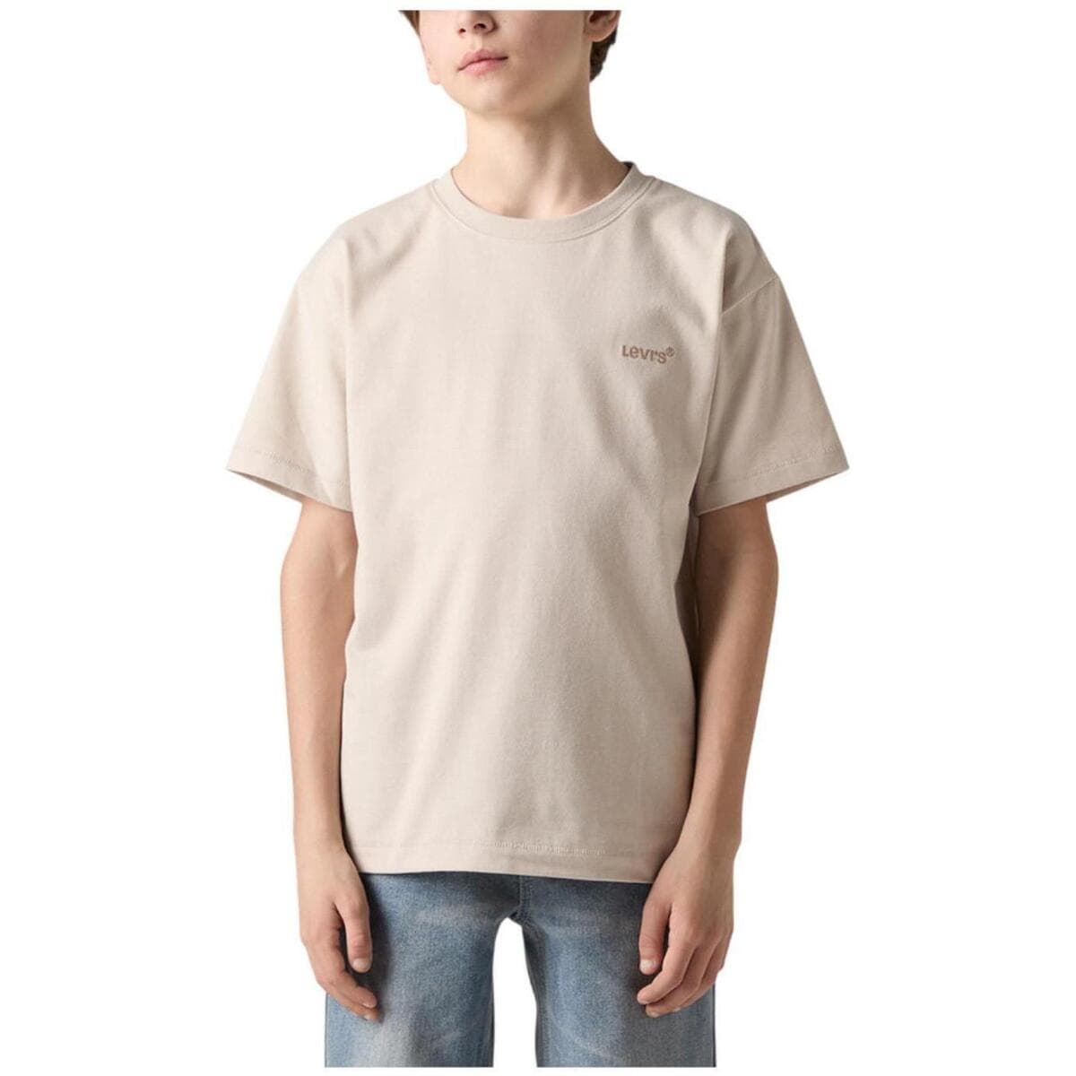 Boys' T-Shirts Levis Beige