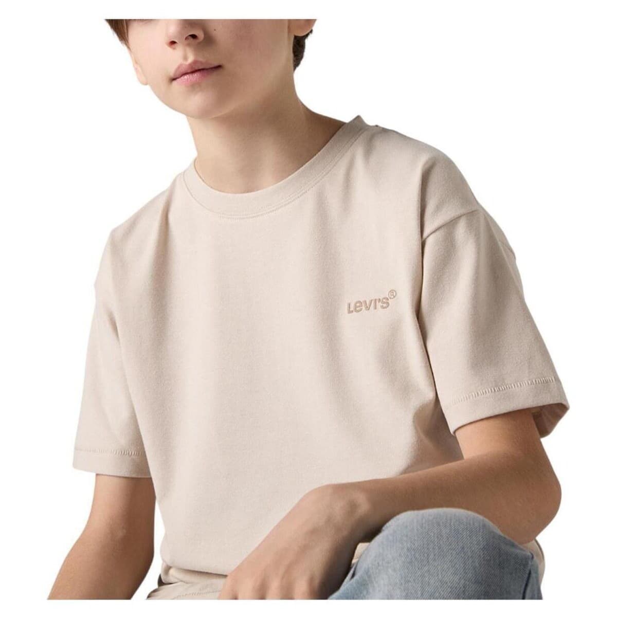 Boys' T-Shirts Levis Beige