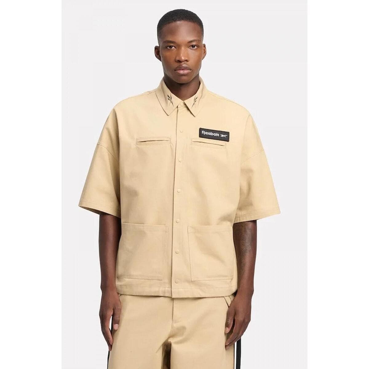 Men's Blazers Reebok Brown