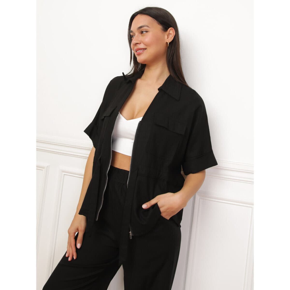 Women's T-Shirts La Modeuse Black