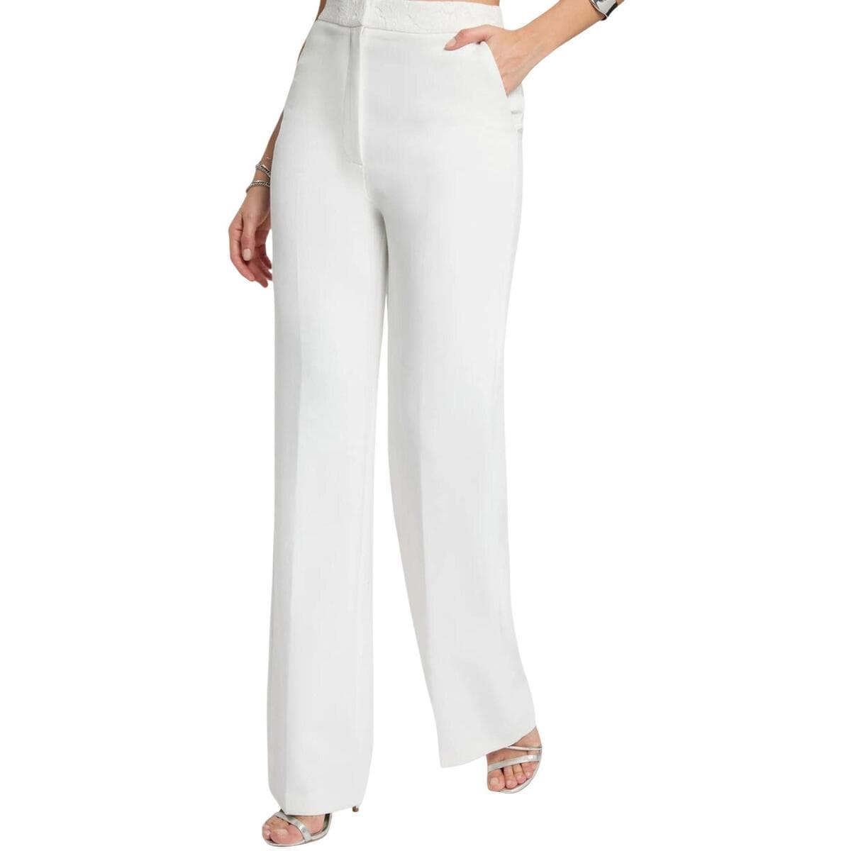 Women's Pants Morgan White