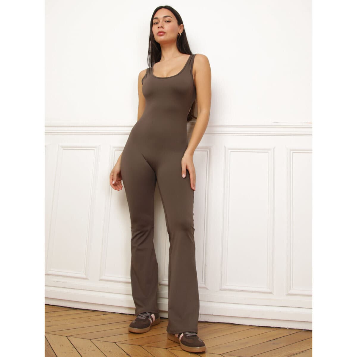 Women's Jumpsuits La Modeuse Brown