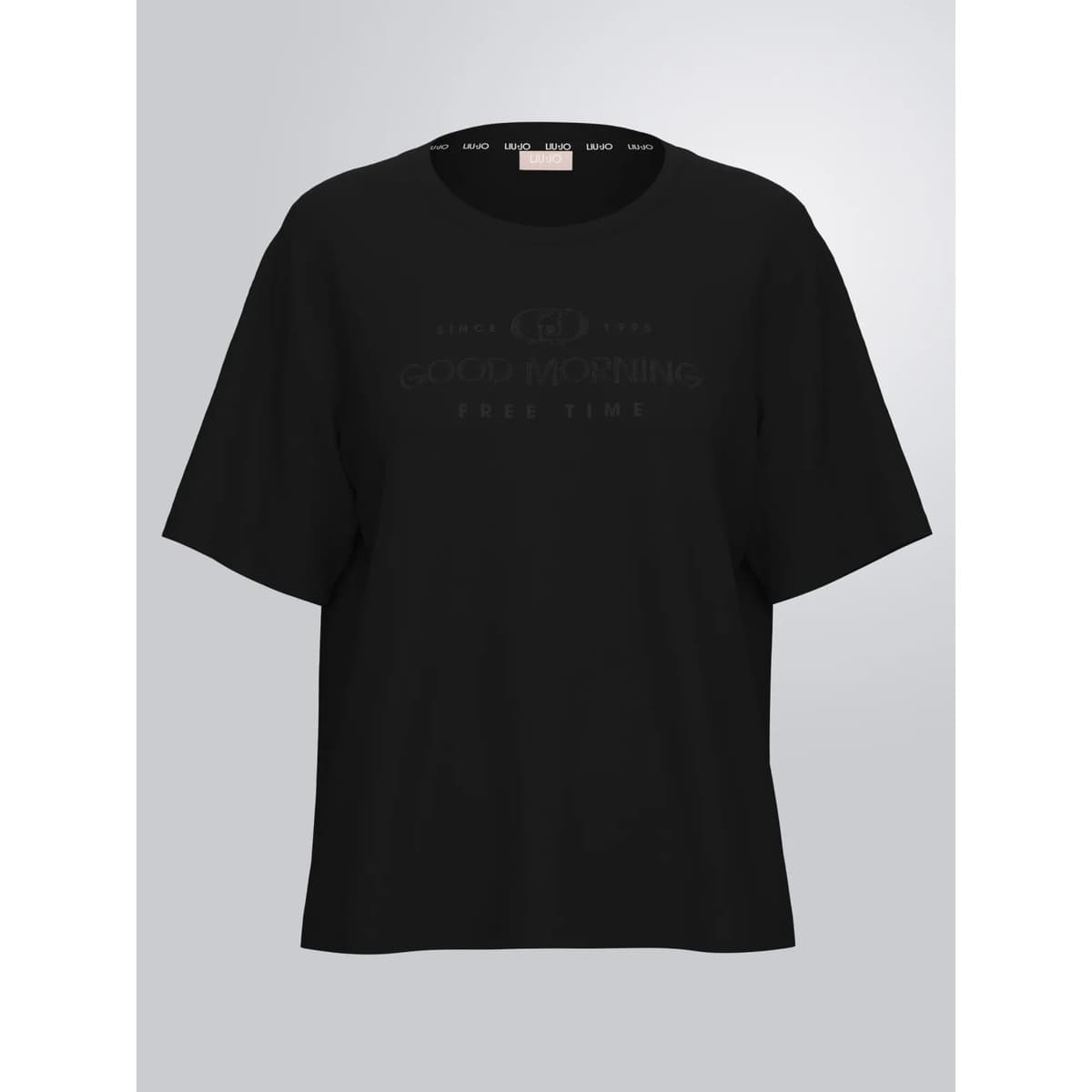 Women's T-Shirts Liu Jo Black