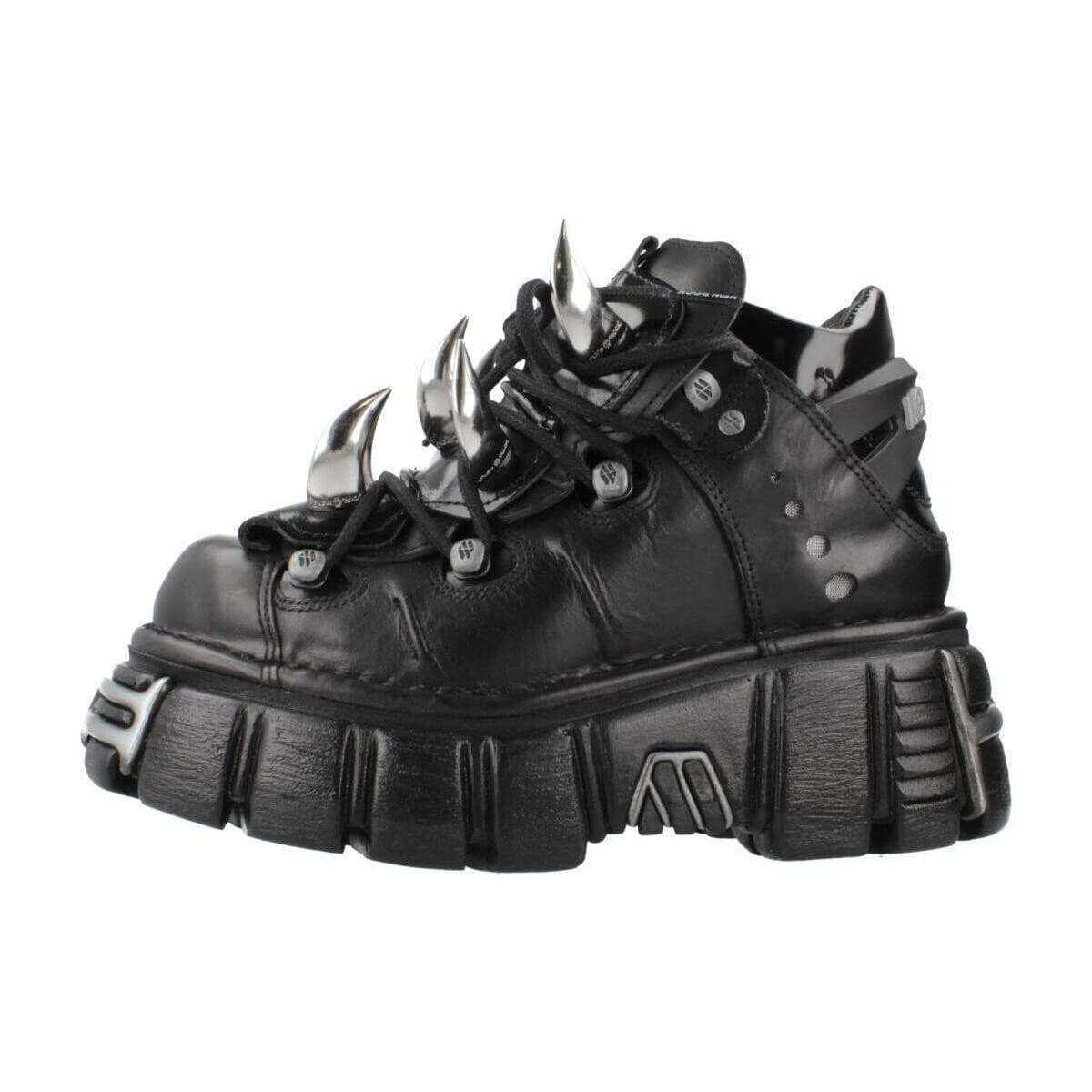 Women's Ankle Boots New Rock Black