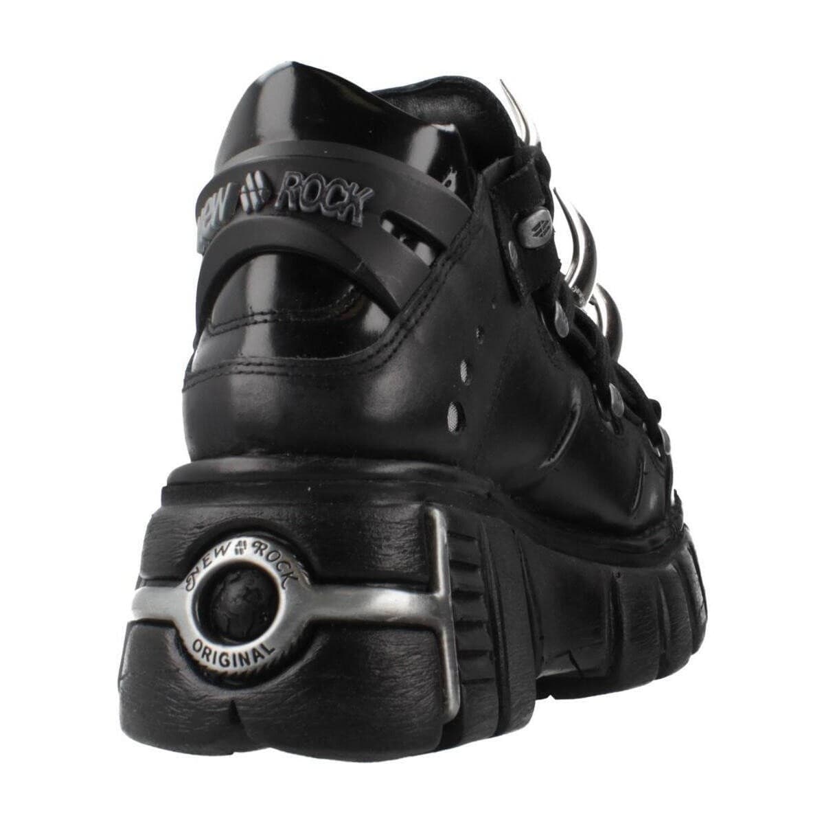 Women's Ankle Boots New Rock Black