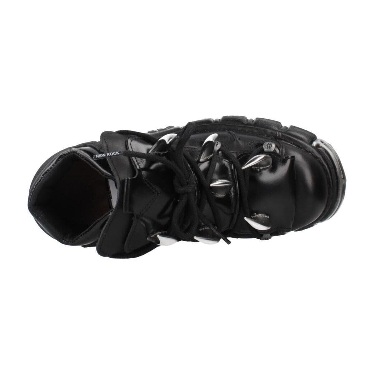 Women's Ankle Boots New Rock Black