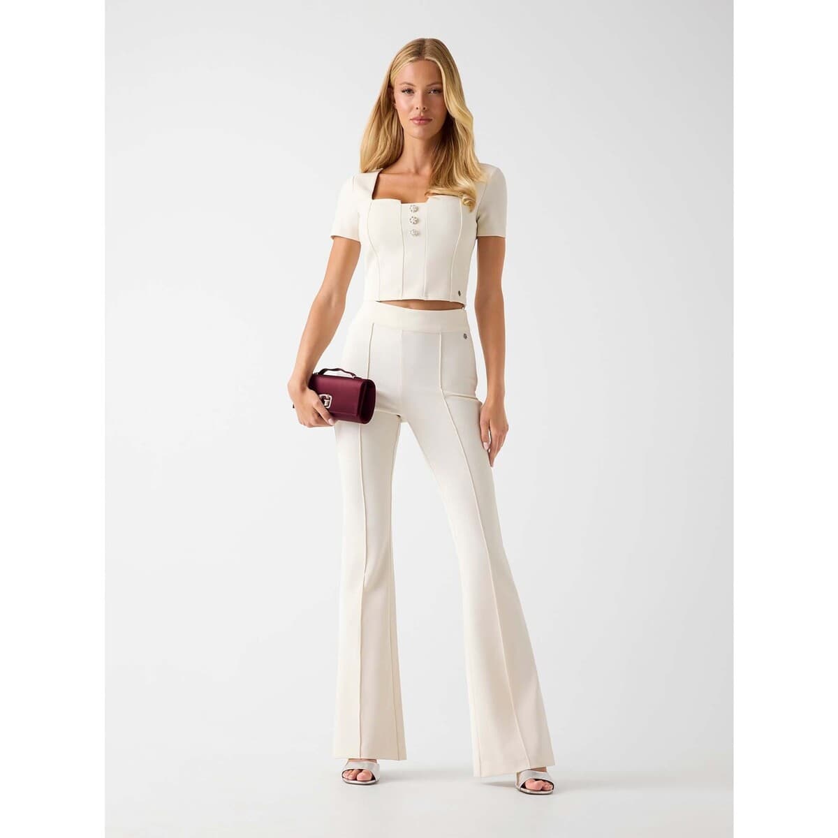 Women's Pants Guess White