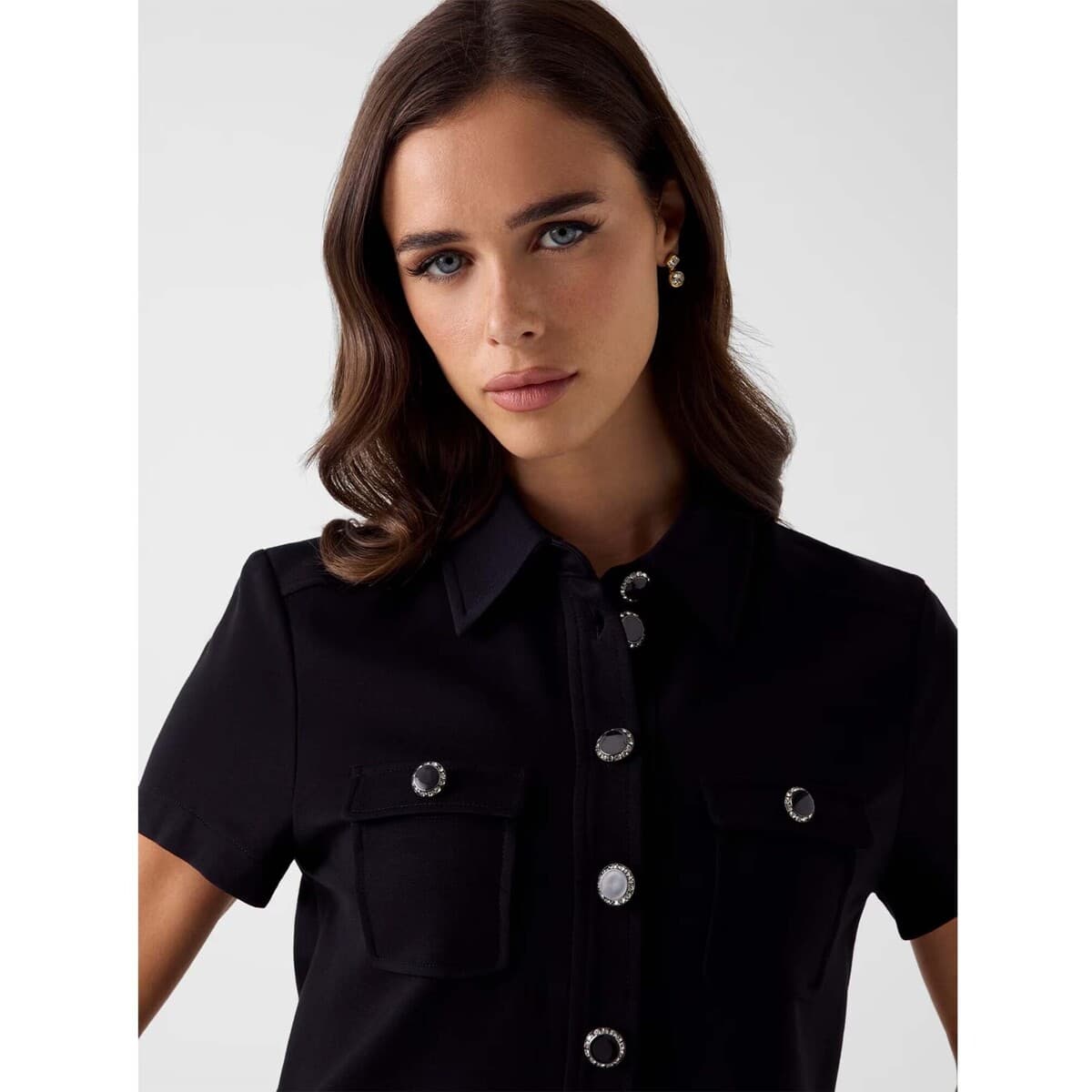 Women's Shirts Guess Black