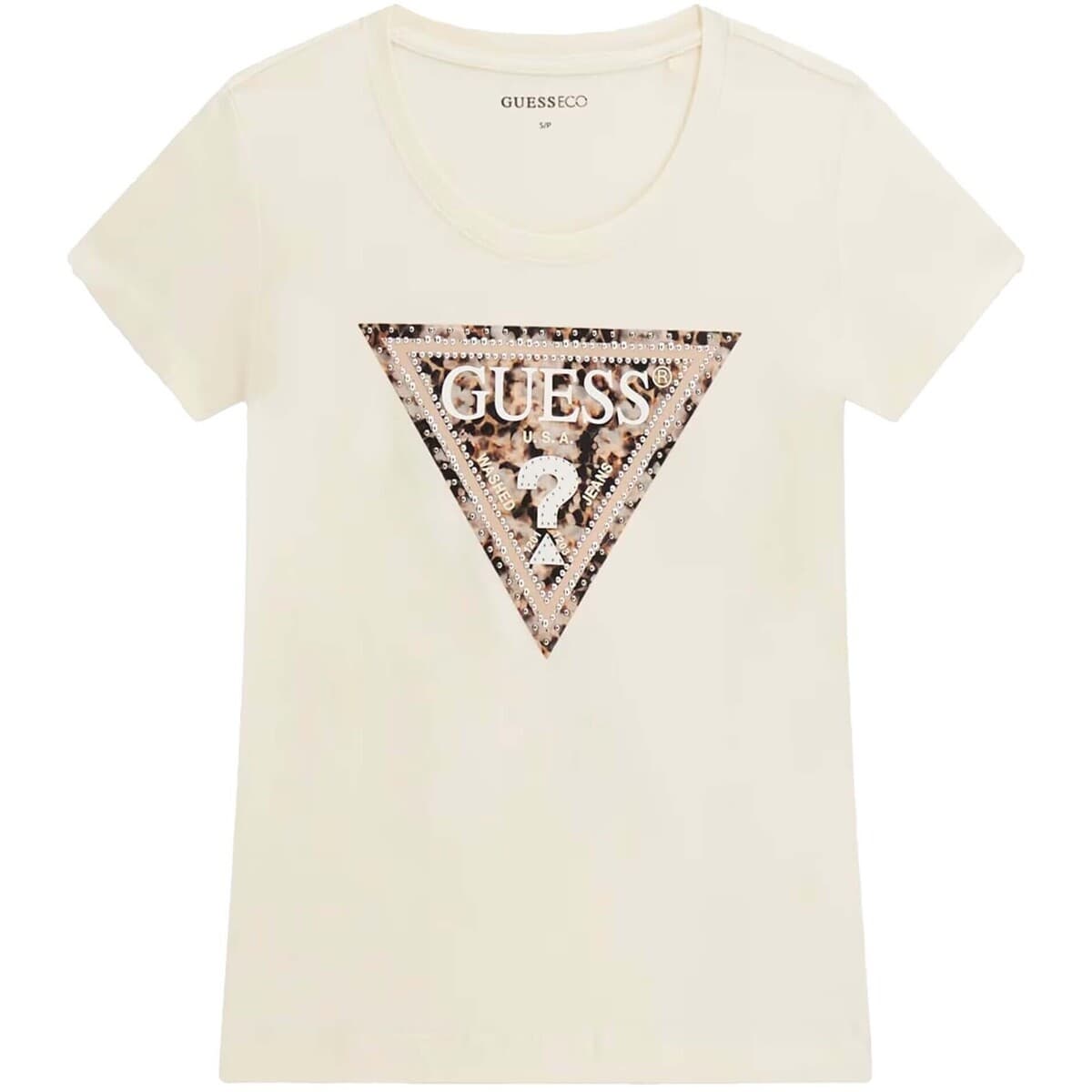 Women's T-Shirts Guess White