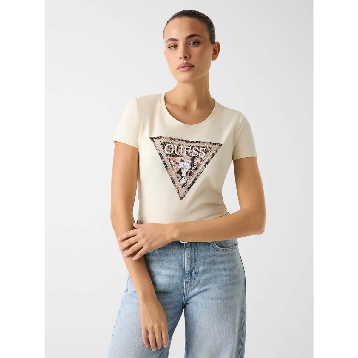 Women's T-Shirts Guess White