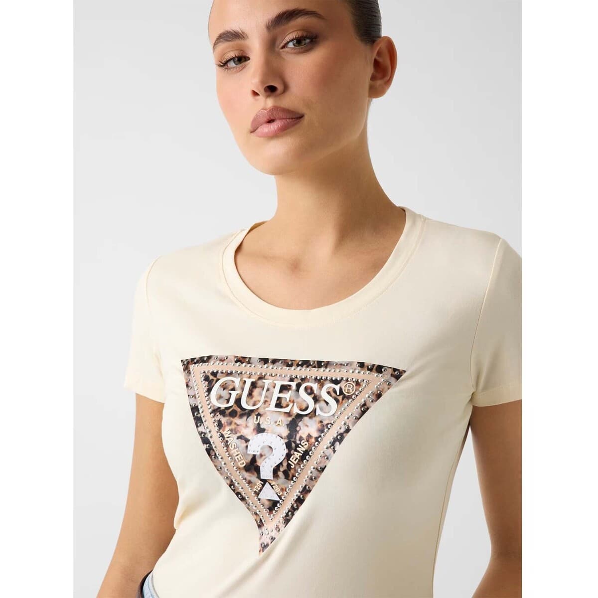 Women's T-Shirts Guess White