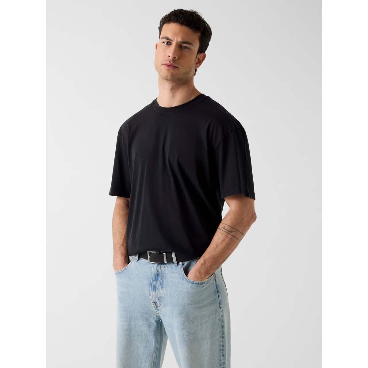 Men's T-Shirts Guess Black