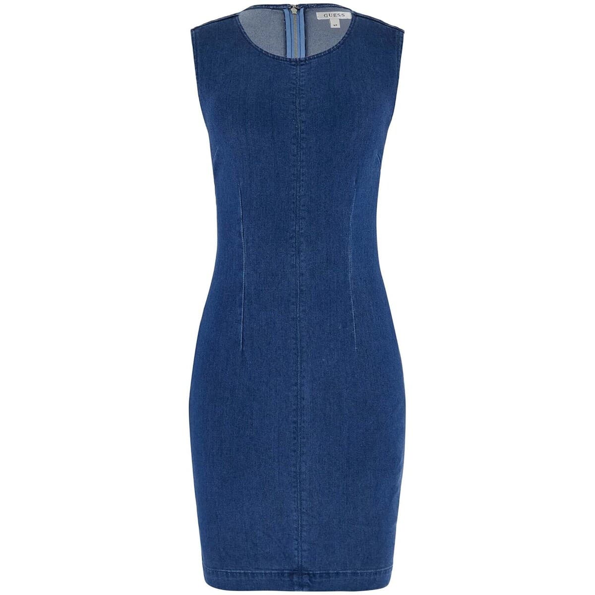 Κοντά Φορέματα Guess Sl Dahlia Mini Denim Dress