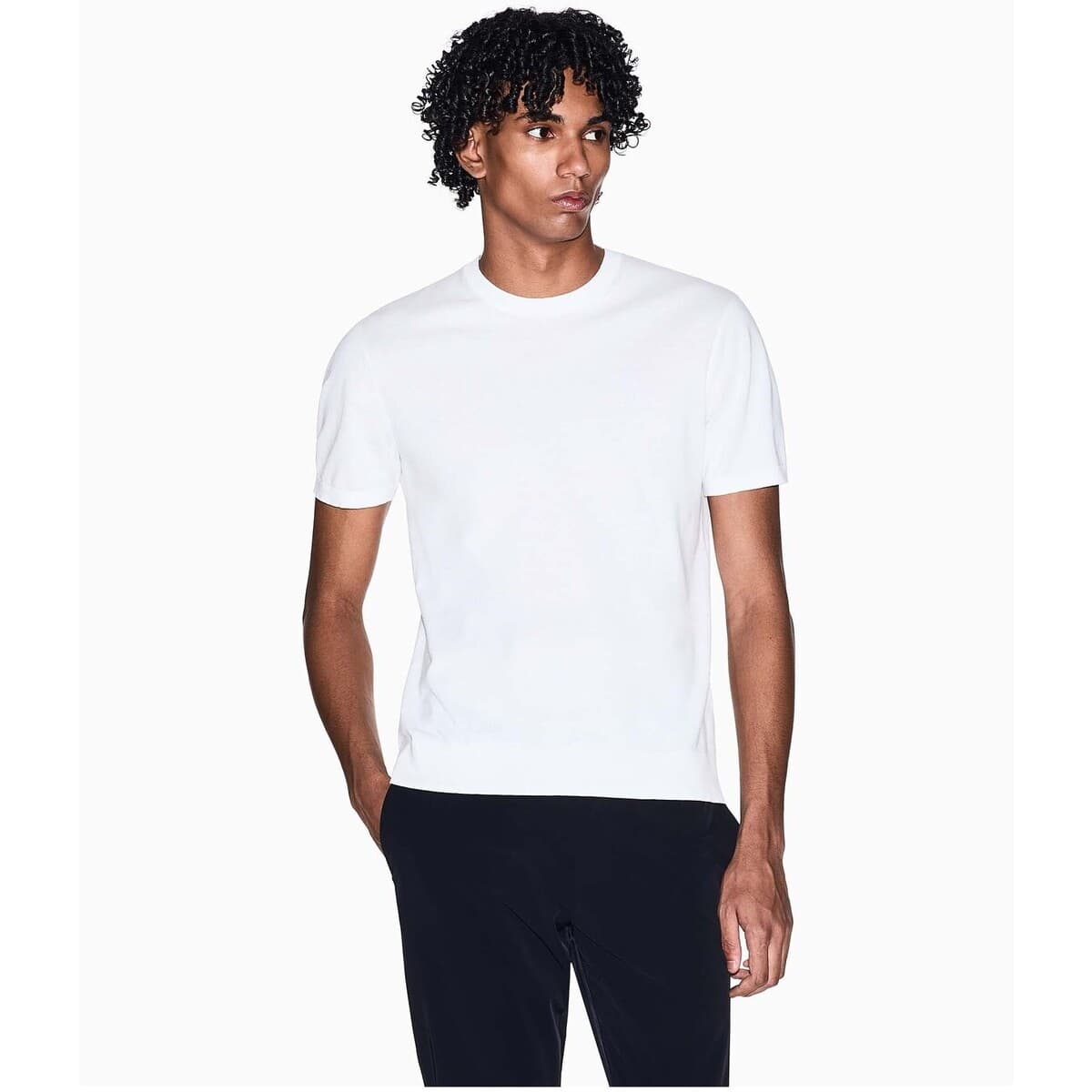 Men's T-Shirts EAX White
