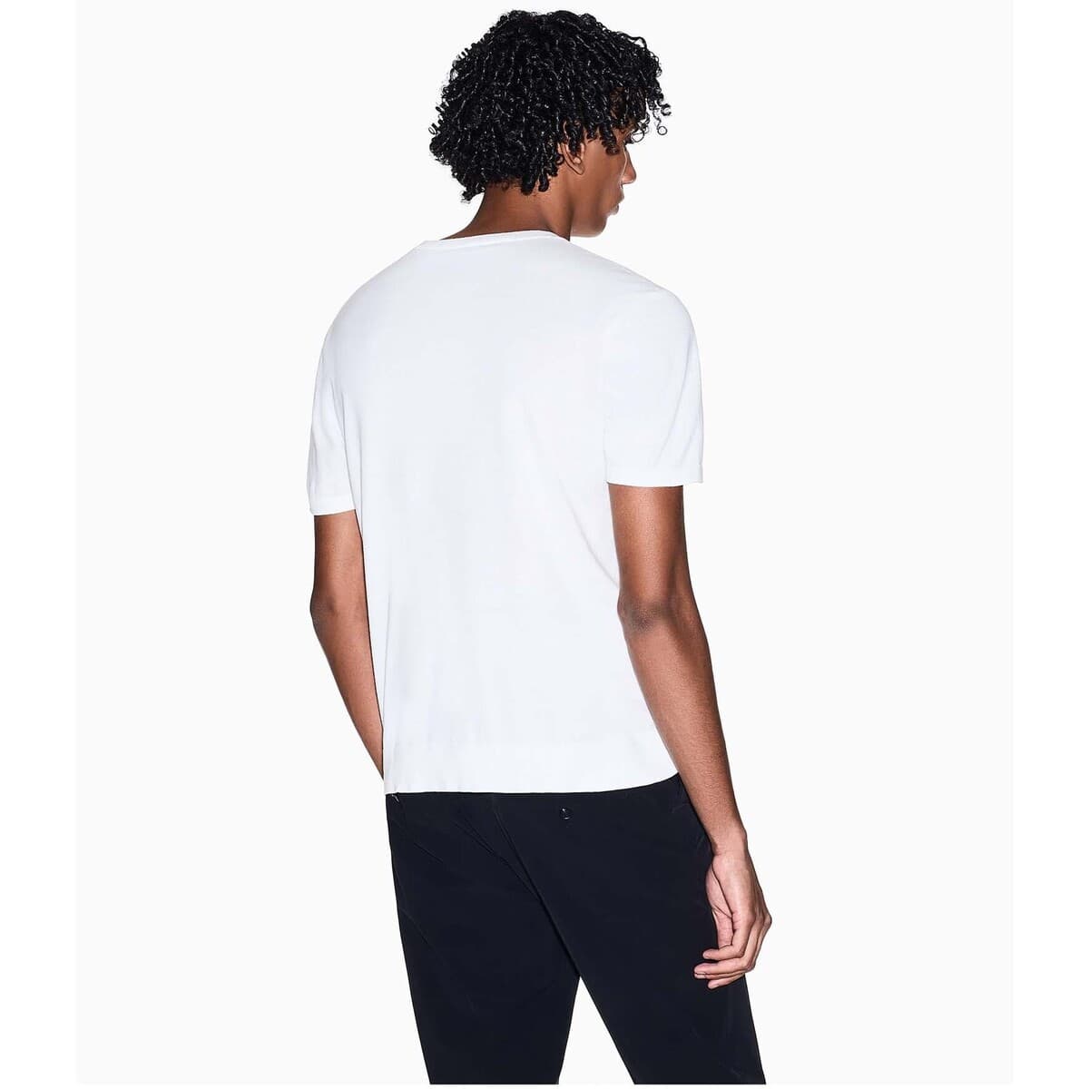 Men's T-Shirts EAX White
