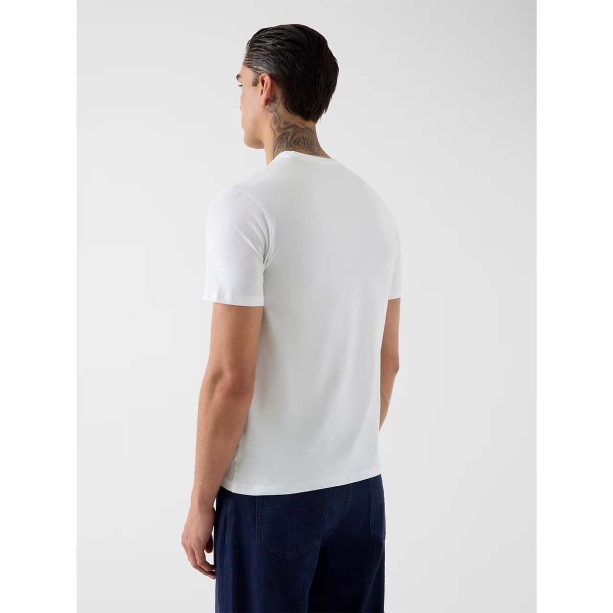 Men's T-Shirts Guess White