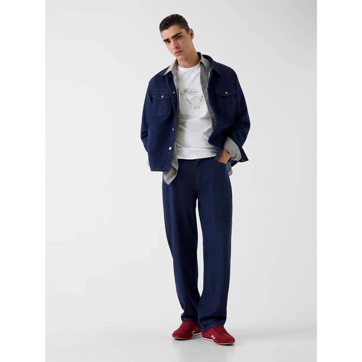 Men's T-Shirts Guess White