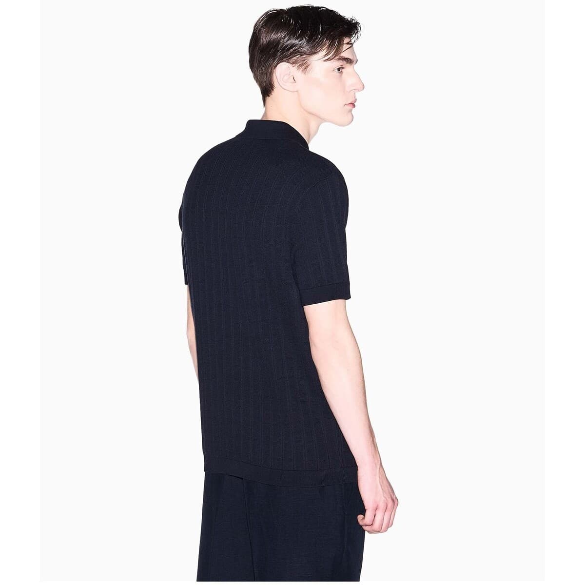 Men's Polo Shirts EAX Blue