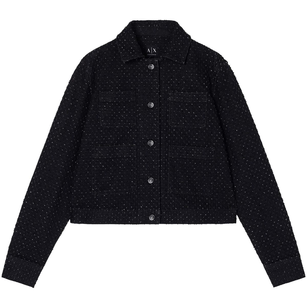 Women's Blazers EAX Black