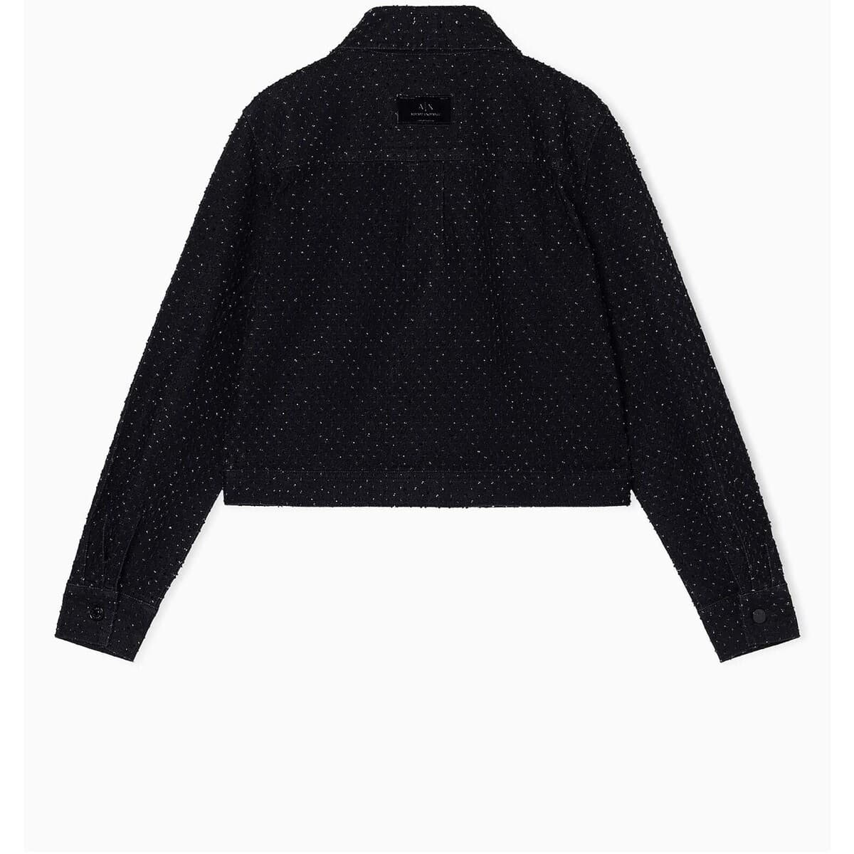 Women's Blazers EAX Black