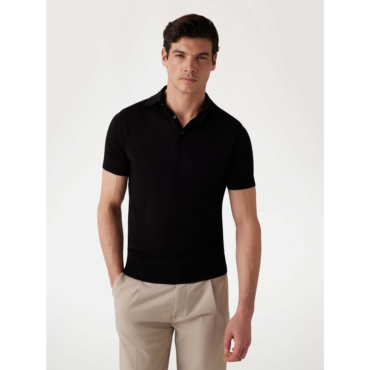 Men's Polo Shirts Guess Black