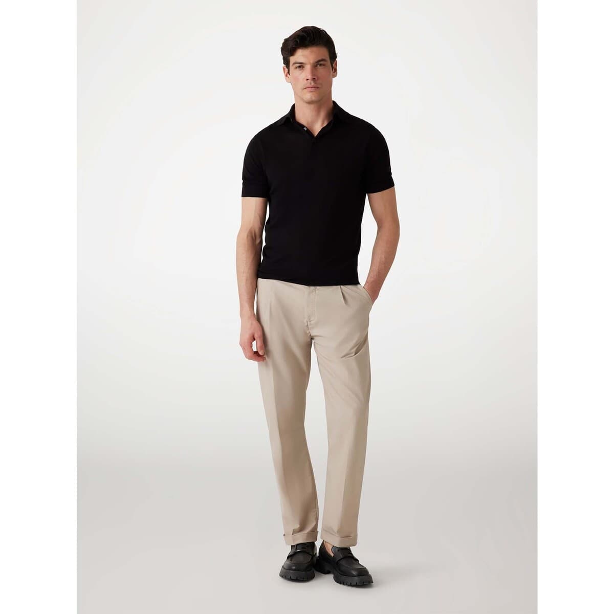 Men's Polo Shirts Guess Black