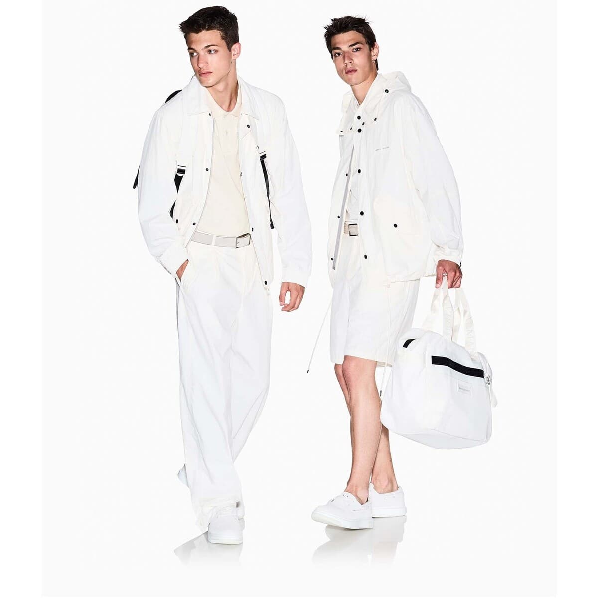 Men's T-Shirts EAX Beige