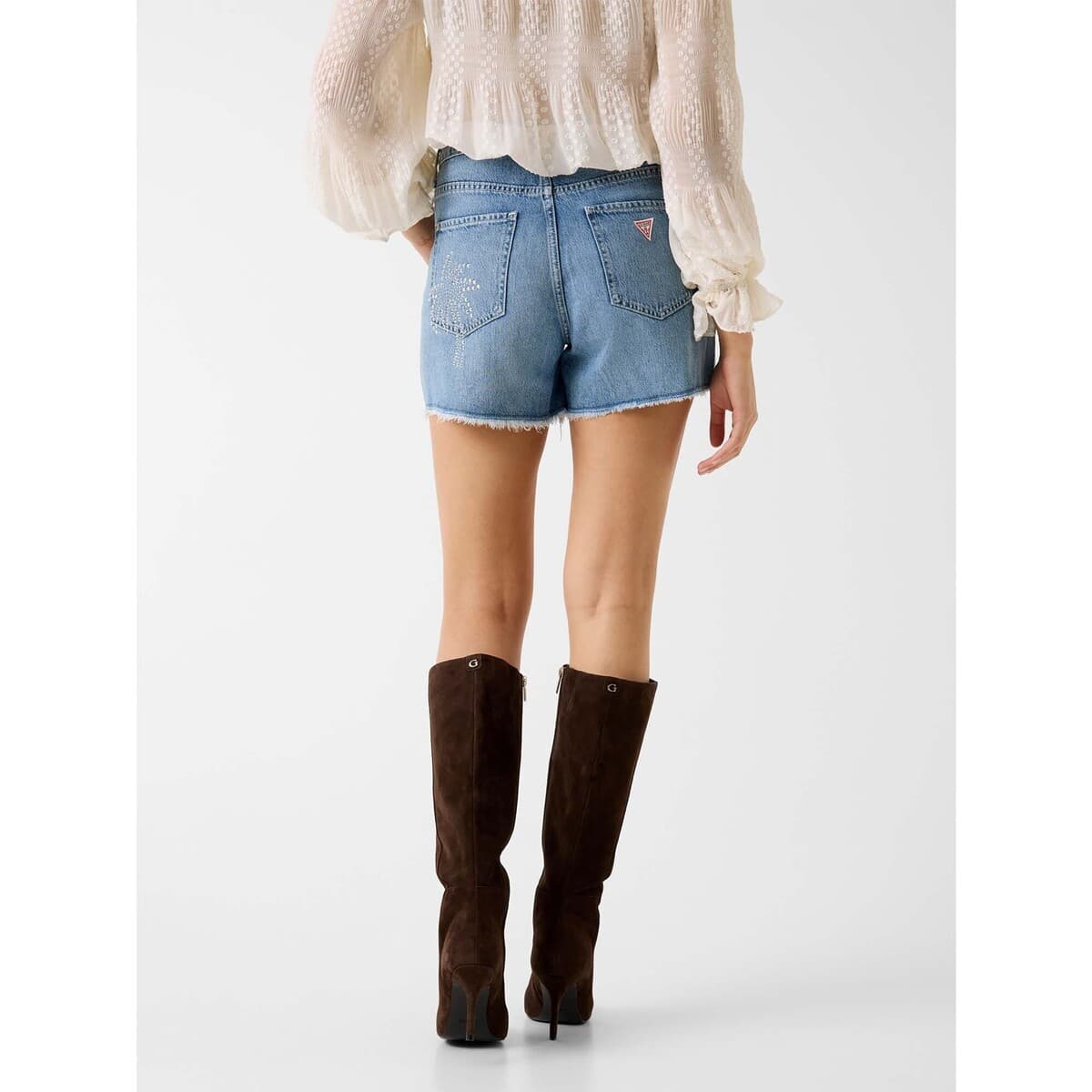 Women's Shorts Guess Blue