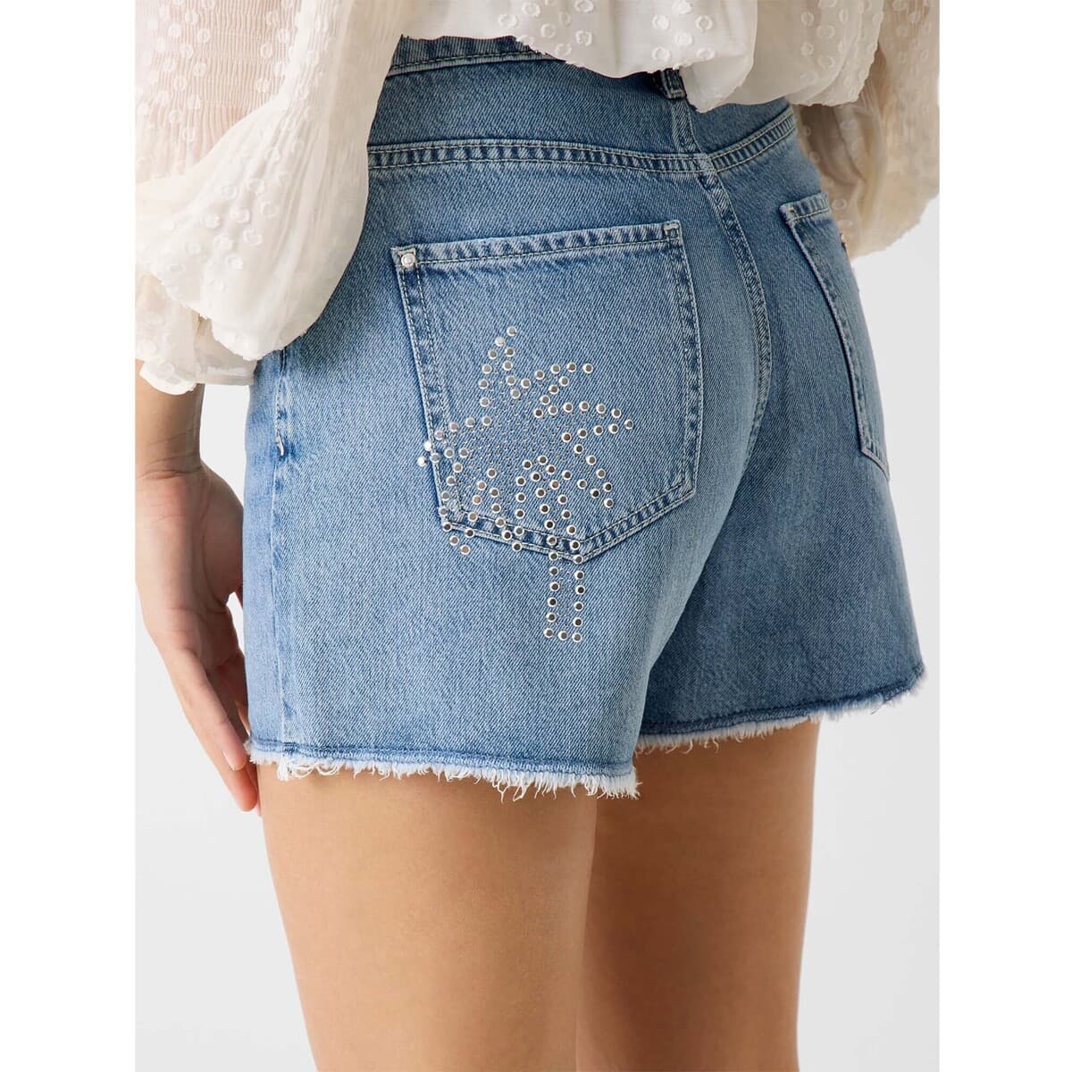 Women's Shorts Guess Blue