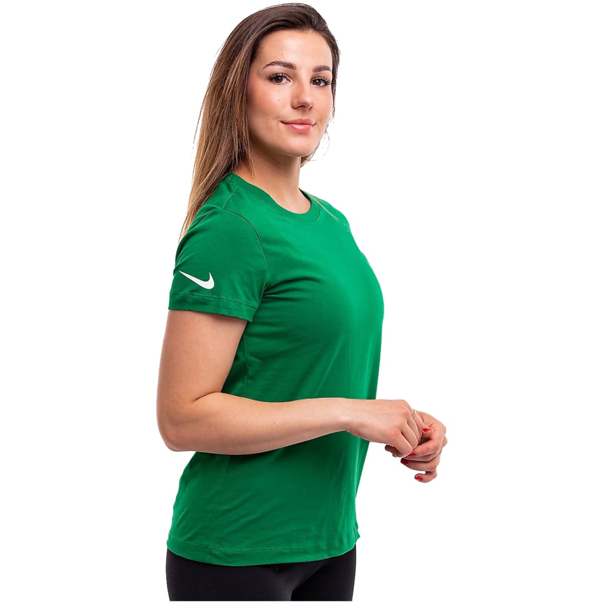 Women's T-Shirts Nike Green