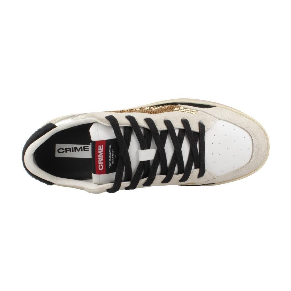 Women's Sneakers Crime London White