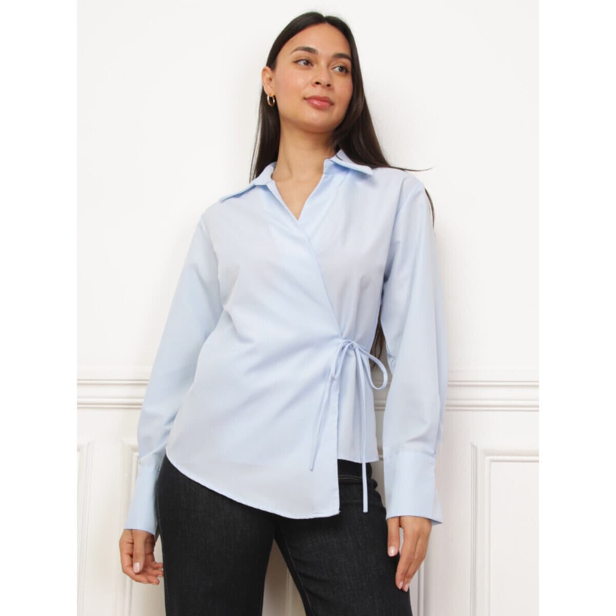 Women's Shirts La Modeuse Blue