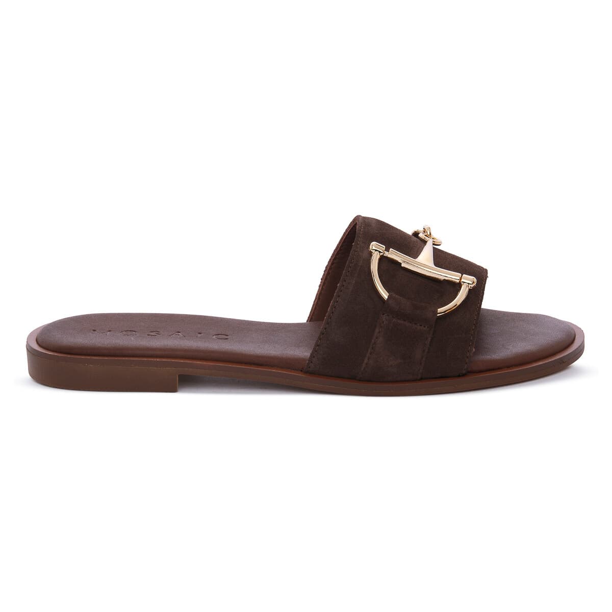 Women's Mules Mosaic Brown
