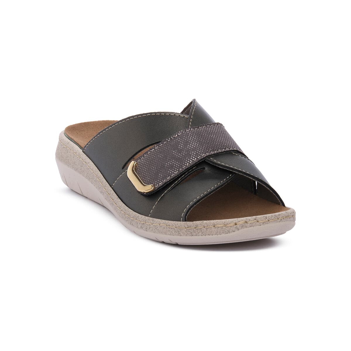 Women's Mules Grunland Gray
