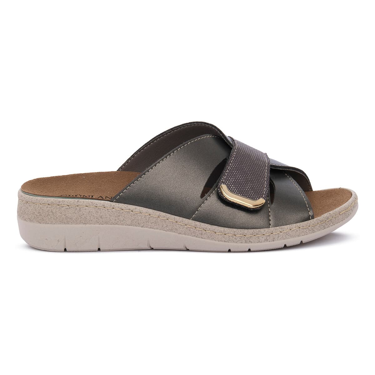 Women's Mules Grunland Gray