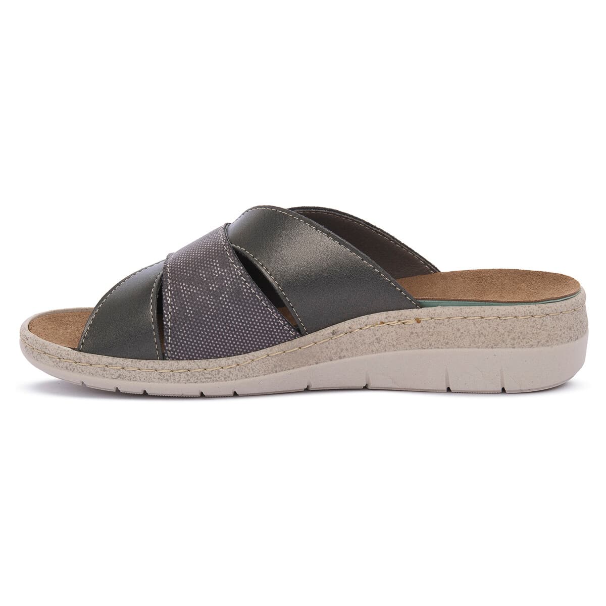 Women's Mules Grunland Gray