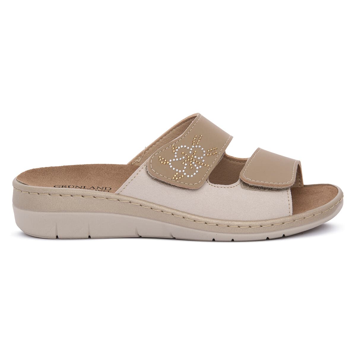 Women's Mules Grunland Beige