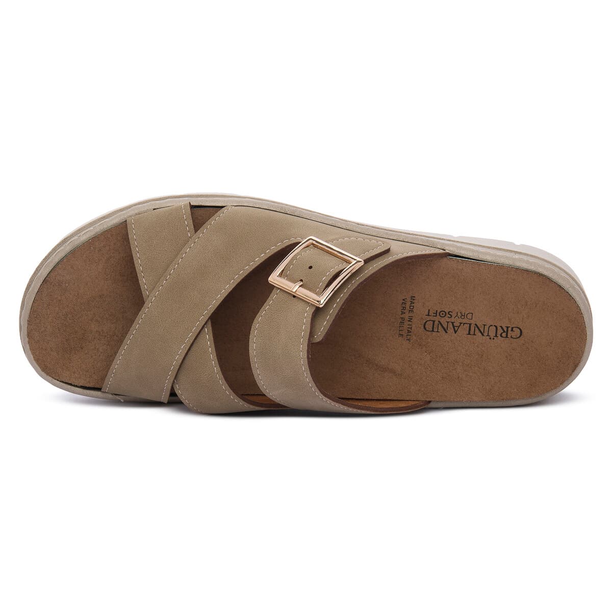 Women's Mules Grunland Brown