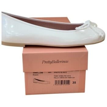 Women's Ballet Flats Pretty Ballerinas White